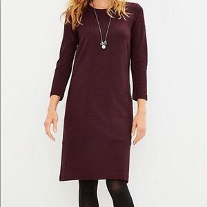 J. Jill Burgundy Dress